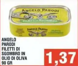 Bitar ANGEL0 PARODI FILETTI DI SGOMBRO IN OLIO DI OLIVA offerta