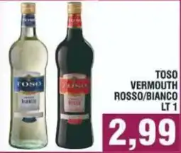 Bitar TOSO VERMOUTH ROSSO/BIANCO offerta