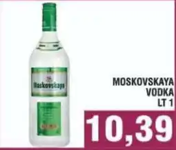 Bitar MOSKOVSKAYA VODKA offerta