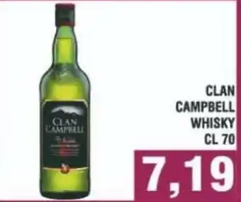 Bitar CLAN CAMPBELL WHISKY offerta