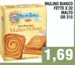Bitar Mulino Bianco Fette Biscottate Malto d'Orzo offerta