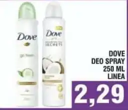 Bitar DOVE DEO SPRAY offerta
