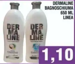 Bitar DERMALINE BAGNOSCHIUMA LINEA offerta