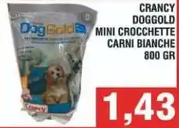 Bitar Crancy Doggold Mini Crocchette Carni Bianche offerta