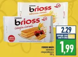 Ciro Amodio FERRERO BRIOSS merendine ciliegia/albicocca offerta