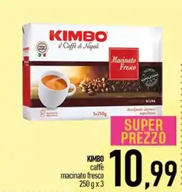 Ciro Amodio KIMBO caffè macinato fresco offerta