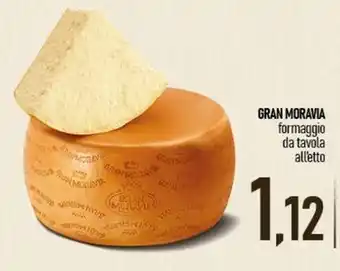 Ciro Amodio GRAN MORAVIA formaggio da tavola all'etto offerta