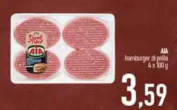 Ciro Amodio AIA hamburger di pollo offerta