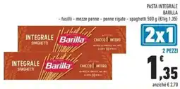 Conad Superstore Pasta integrale Barilla offerta