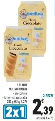Conad Superstore 8 flauti Mulino Bianco offerta