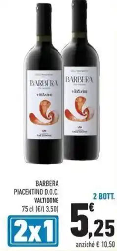 Conad Superstore Barbera piacentino d.o.c. VALTIDONE offerta
