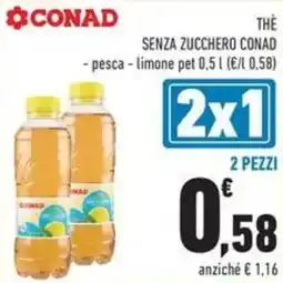 Conad Superstore The senza zucchero Conad offerta