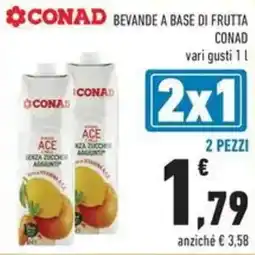 Conad Superstore Bevande a base di frutta Conad offerta
