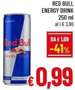 A&O Red bull energy drink offerta
