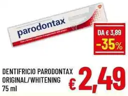A&O Dentifricio parodontax original/whitening offerta
