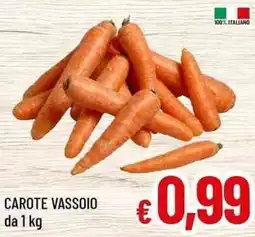 A&O Carote vassoio offerta