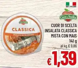 A&O Cuor di scelta insalata classica mista con mais offerta