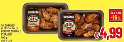 A&O Aia durango alette di pollo arrosto original/ extra hot offerta