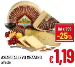 A&O Asiago allevo mezzano offerta