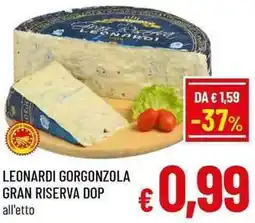 A&O Leonardi gorgonzola gran riserva dop offerta