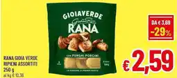 A&O Rana gioia verde ripieni offerta