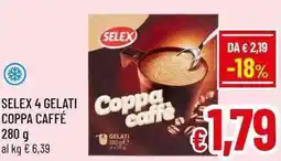A&O Selex 4 gelati coppa caffé offerta
