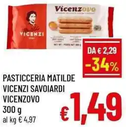 A&O Pasticceria matilde vicenzi savoiardi vicenzovo offerta