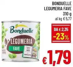 A&O Bonduelle legumeria fave offerta