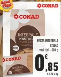 Conad City Pasta integrale conad offerta