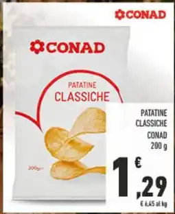 Conad City Patatine classiche conad offerta
