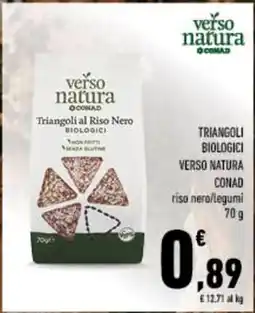 Conad City Triangoli biologici verso natura conad offerta