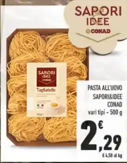 Conad City Pasta all'uovo sapori&idee conad offerta