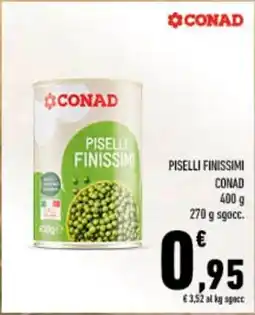 Conad City Piselli finissimi conad offerta