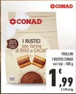 Conad City Frollini i rustici conad offerta