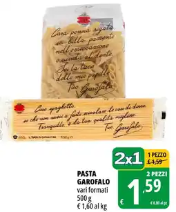 Tigros Pasta garofalo offerta