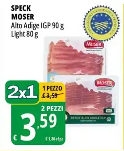 Tigros Speck moser offerta