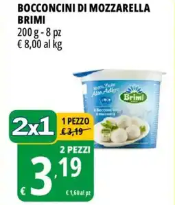 Tigros Bocconcini di mozzarella brimi offerta