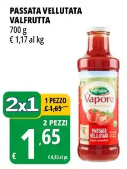 Tigros Passata vellutata valfrutta offerta