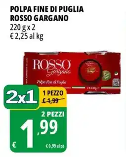 Tigros Polpa fine di puglia rosso gargano offerta