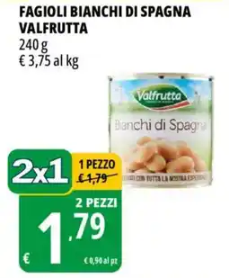 Tigros Fagioli bianchi di spagna valfrutta offerta
