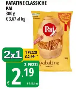 Tigros Patatine classiche pai offerta