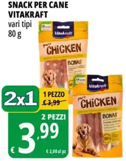 Tigros Snack per cane vitakraft offerta