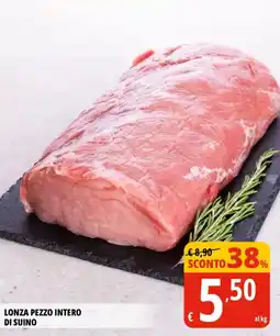 Tigros Lonza pezzo intero di suino offerta