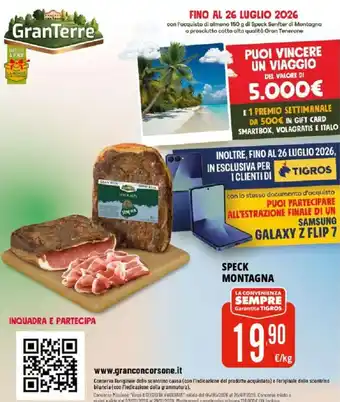 Tigros Speck montagna offerta