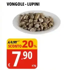 Tigros Vongole - lupini offerta