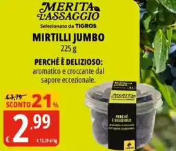 Tigros Mirtilli jumbo offerta