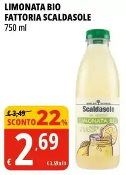 Tigros Limonata bio fattoria scaldasole offerta