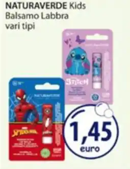 Acqua & Sapone NATURAVERDE Kids Balsamo Labbra offerta