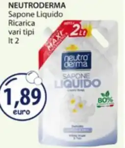 Acqua & Sapone NEUTRODERMA Sapone Liquido Ricarica offerta
