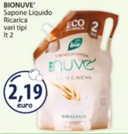 Acqua & Sapone BIONUVE Sapone Liquido Ricarica offerta